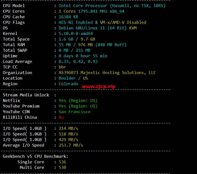 VmShell:圣何塞10Gbps全媒体服务器,29.99USD/年付(真实支持美区HULU),支持新购三日内无条件退款,简单测评