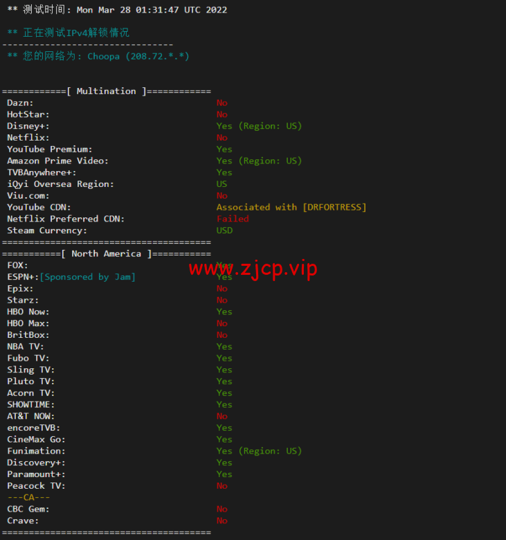 Vultr:夏威夷檀香山机房测评2022:下载速度、速度延迟、路由丢包、性能测评、流媒体解锁等