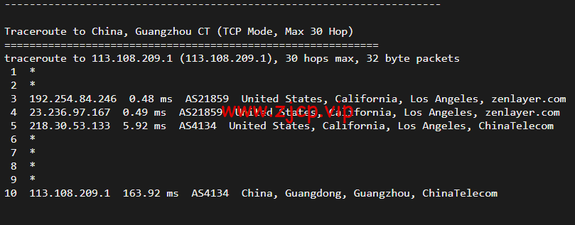 搬瓦工:DC8 ZNET(USCA_8),洛杉矶机房简单测评