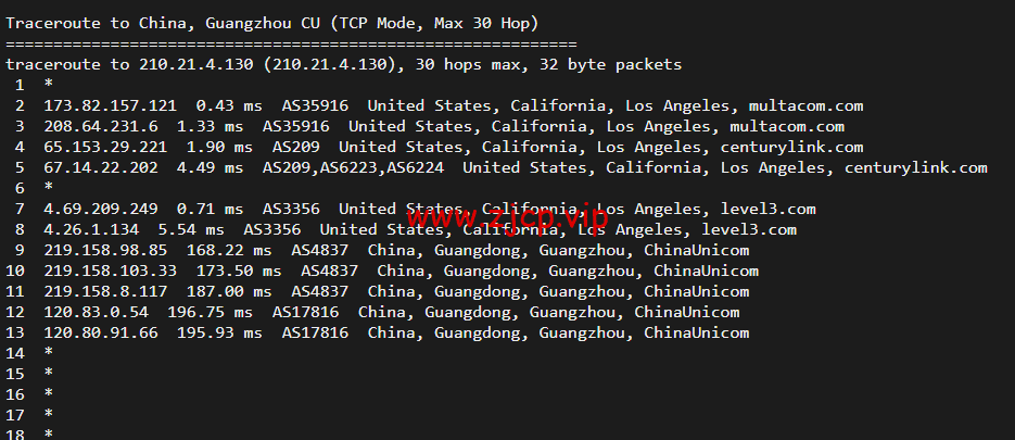 搬瓦工:DC4 MCOM(USCA_4)美国洛杉矶 Multacom 机房直连线路,简单测评