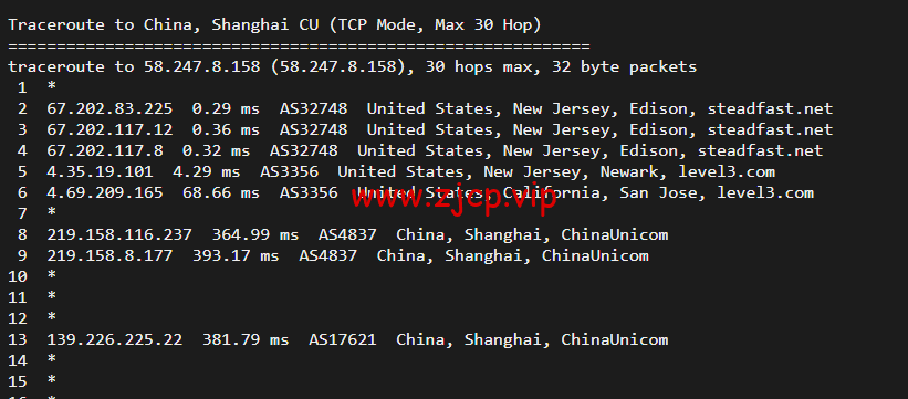 搬瓦工:美国新泽西机房 New Jersey(USNJ)普通线路,简单测评