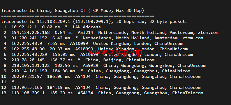 搬瓦工:荷兰阿姆斯特丹 EUNL_9 机房联通高端路线 AS9929/AS10099,简单测评