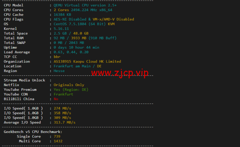 lightnode:德国法兰克福VPS,1核/2G内存/50G硬盘/1000GB流量,月付$7.71,解锁流媒体/小时计费,简单测评