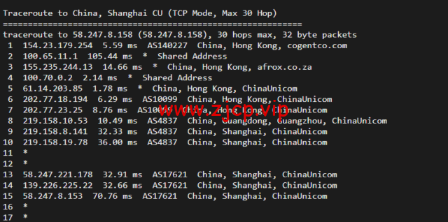 华纳云:cn2+bgp线路,香港云服务器测评