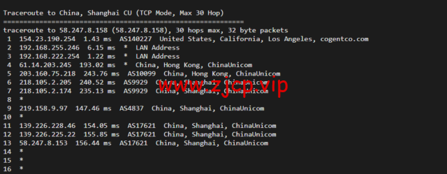 华纳云:cn2 gia+AS9929,美国云服务器简单测评